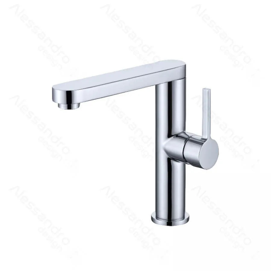 Baterie Lavoar, Alama Sanitara, Crom, 9107 – culoare argintie – RegalStore, iluminat interior