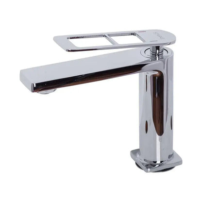 Baterie Lavoar Monocomanda Cartus Ceramic Alama Sanitara Crom Lucios Racorduri si Kit Fixare Incluse 9707 – culoare argi