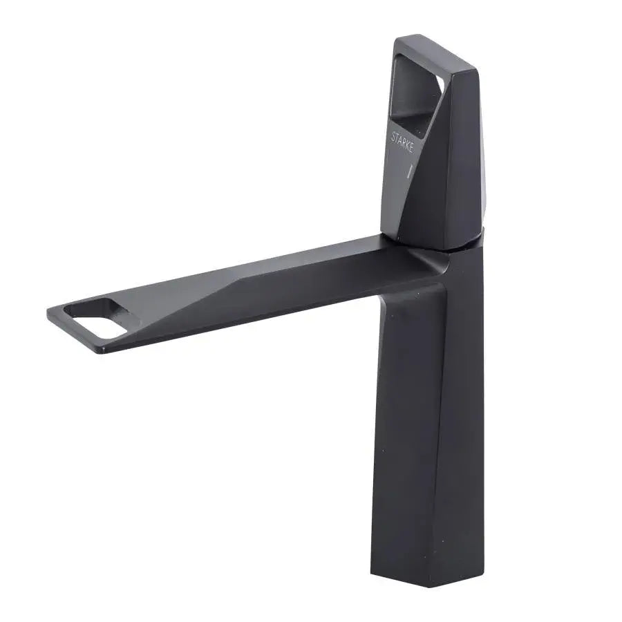 Baterie Lavoar Monocomanda Cartus Ceramic Alama Sanitara Negru Satin Racorduri si Kit Fixare Incluse 10107H – culoare ne