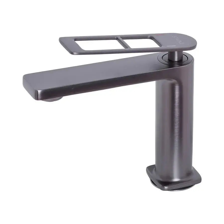 Baterie Lavoar Monocomanda Cartus Ceramic Alama Sanitara Gri Satin Racorduri si Kit Fixare Incluse 9707N – RegalStore, i