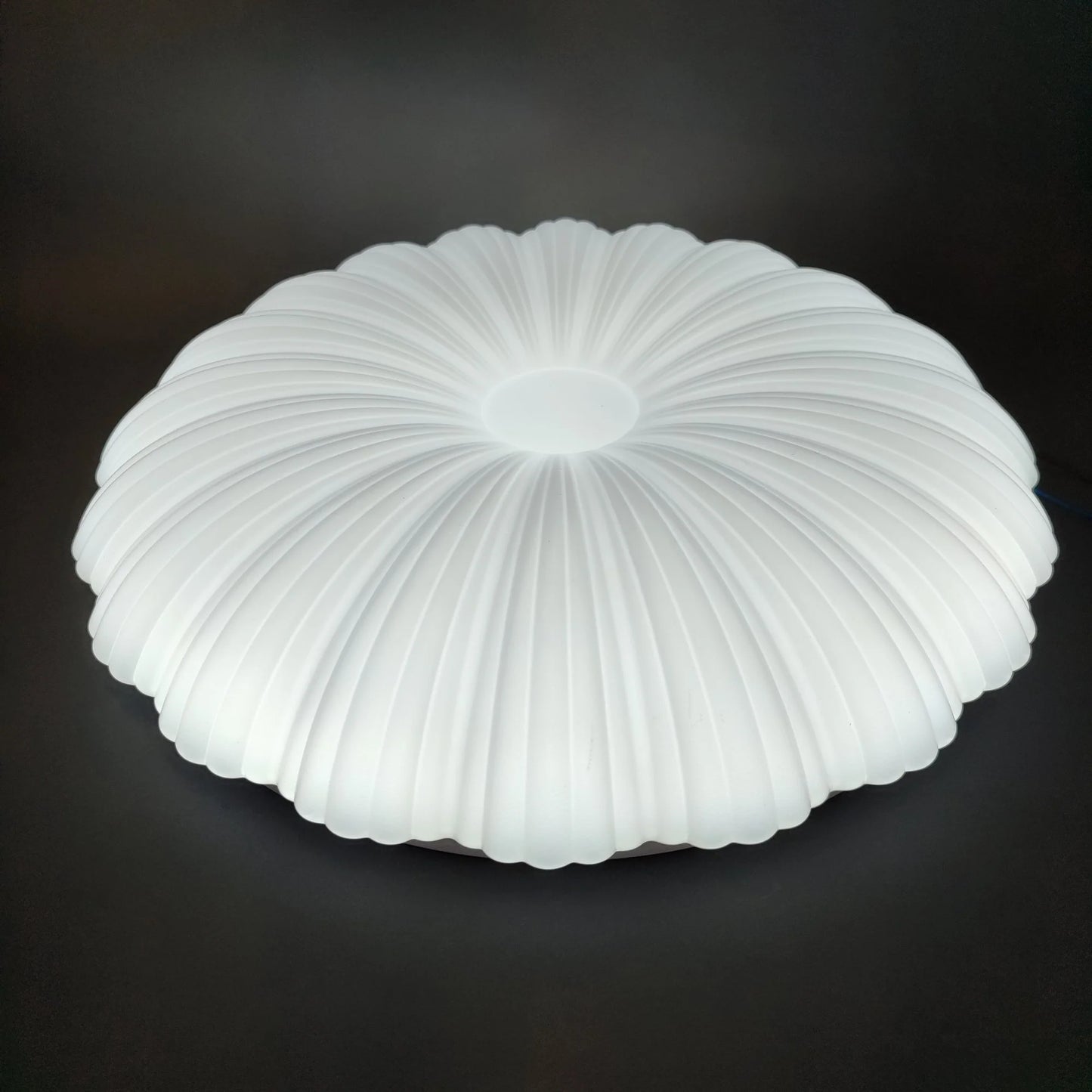 Plafoniera LED Margareta 35 cm, 31W, 3000K / 4000K / 6000K, Alb, Metal si Acril