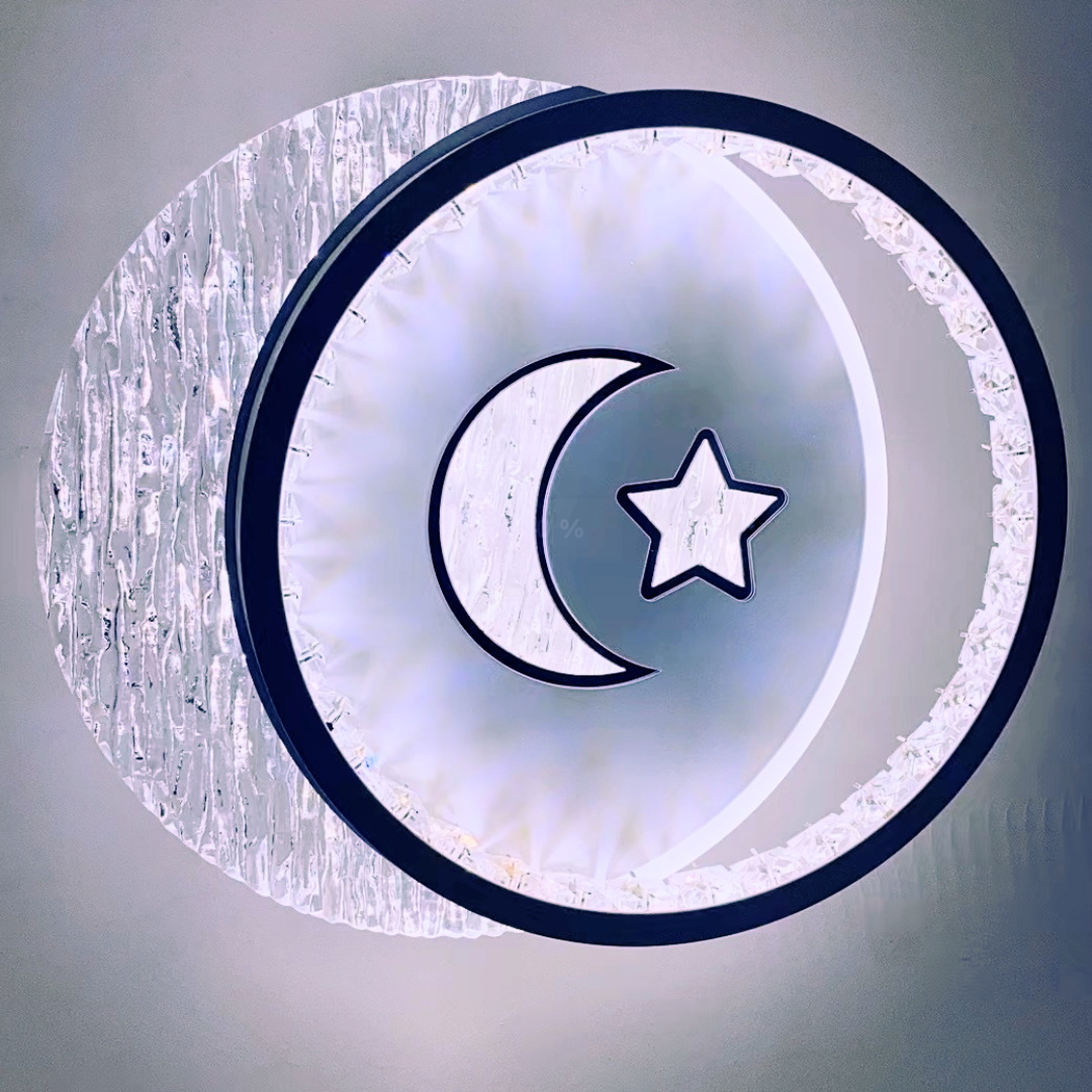 Lustra LED PERU 36W, 2 Cercuri, lumina Rece/Calda/Neutra, Negru – lustră LED, culoare neagră – RegalStore, iluminat inte