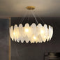 Candelabru Cristal VAUX-LE-VICOMTE Eleganza, 6x E14, Diametru 49cm, Auriu, Inaltime Reglabila