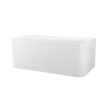 Cada Freestanding, Ovala, Acril, Alba, 150×72×56 Cm