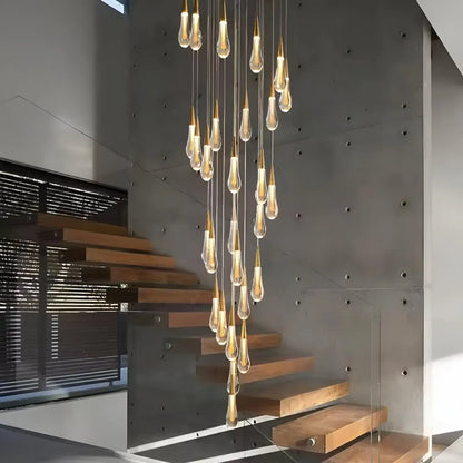 Candelabru Cristal LED 60W Iustinian Diametru 60cm Auriu – culoare aurie, 60 cm – RegalStore, iluminat interior