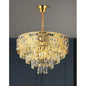 Candelabru Cristal NEUSCHWANSTEIN Eleganza 7xE14, Diametru 49cm, Auriu, Inaltime Reglabila – culoare aurie, 49 cm – Rega