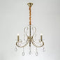 Candelabru Gustavo 3x E14 Auriu