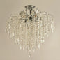 Candelabru Cristal EGO 9x E27, Diametru 60cm, Crom Lucios