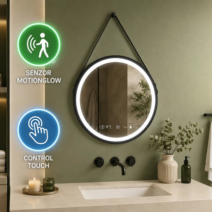 Oglindă LED Celeste Eleve – MotionGlow și control touch