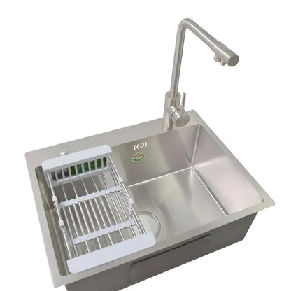 Chiuveta Bucatarie Inox 75x45x21 cm Inox Periat – 75x45 cm, 21 cm – RegalStore, iluminat interior