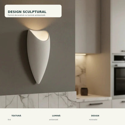 Aplica decorativa CORVUS - detaliu forma sculpturala