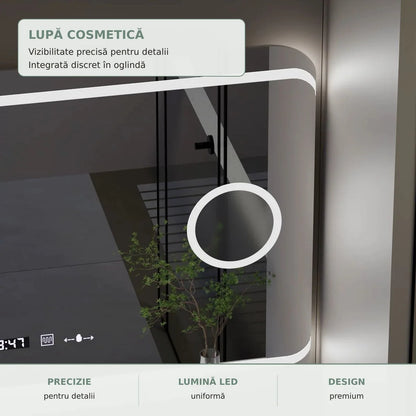 Oglinda LED Definition - lupa cosmetica integrata