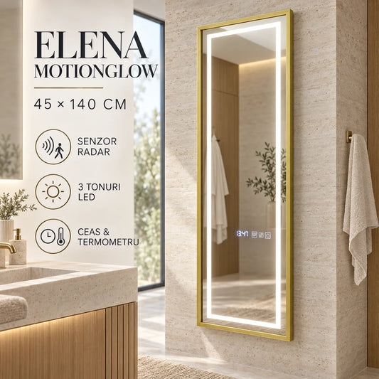 Oglinda LED Elena MotionGlow 45x140 cm - imagine principala