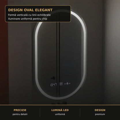 Oglindă LED Eminence 50x80 cm – detalii