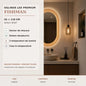 Oglinda LED Fishman 55x110 cm - imagine principala
