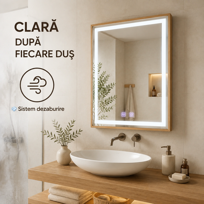 Oglindă LED KARIRI - dezaburire