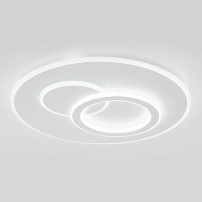 Lustra LED cu telecomanda NOLUX 120W, Rotunda, lumina Rece/Calda/Neutra, Dimabila, Alb