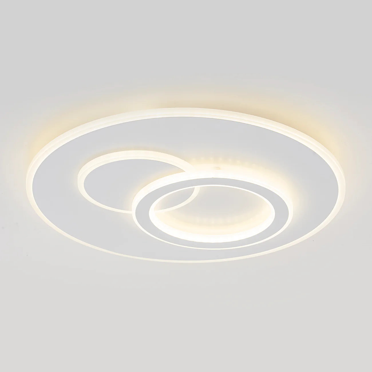 Lustra LED cu telecomanda NOLUX 120W, Rotunda, lumina Rece/Calda/Neutra, Dimabila, Alb