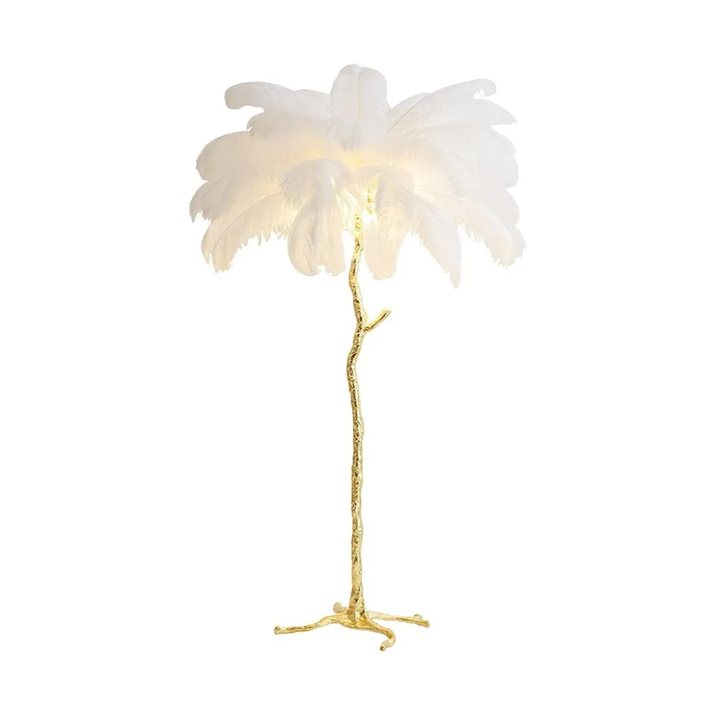 Lampadar Pene Politidis 1 X E27 170cm Alb – lampă LED, culoare albă, 170 cm – RegalStore, iluminat interior