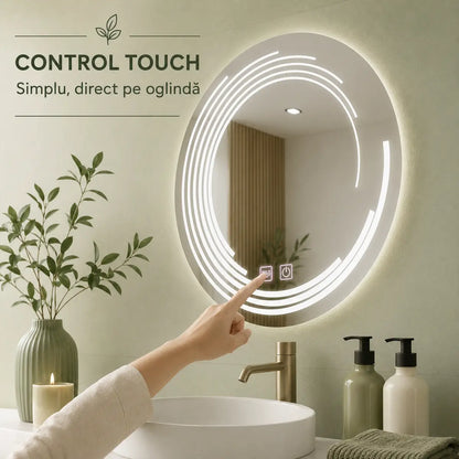 Oglindă LED Lira – control touch
