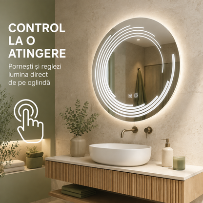 Oglindă LED Lira Verita - control Touch