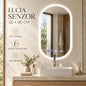 Lucia Senzor 50x80 cm - oglinda LED ovala premium