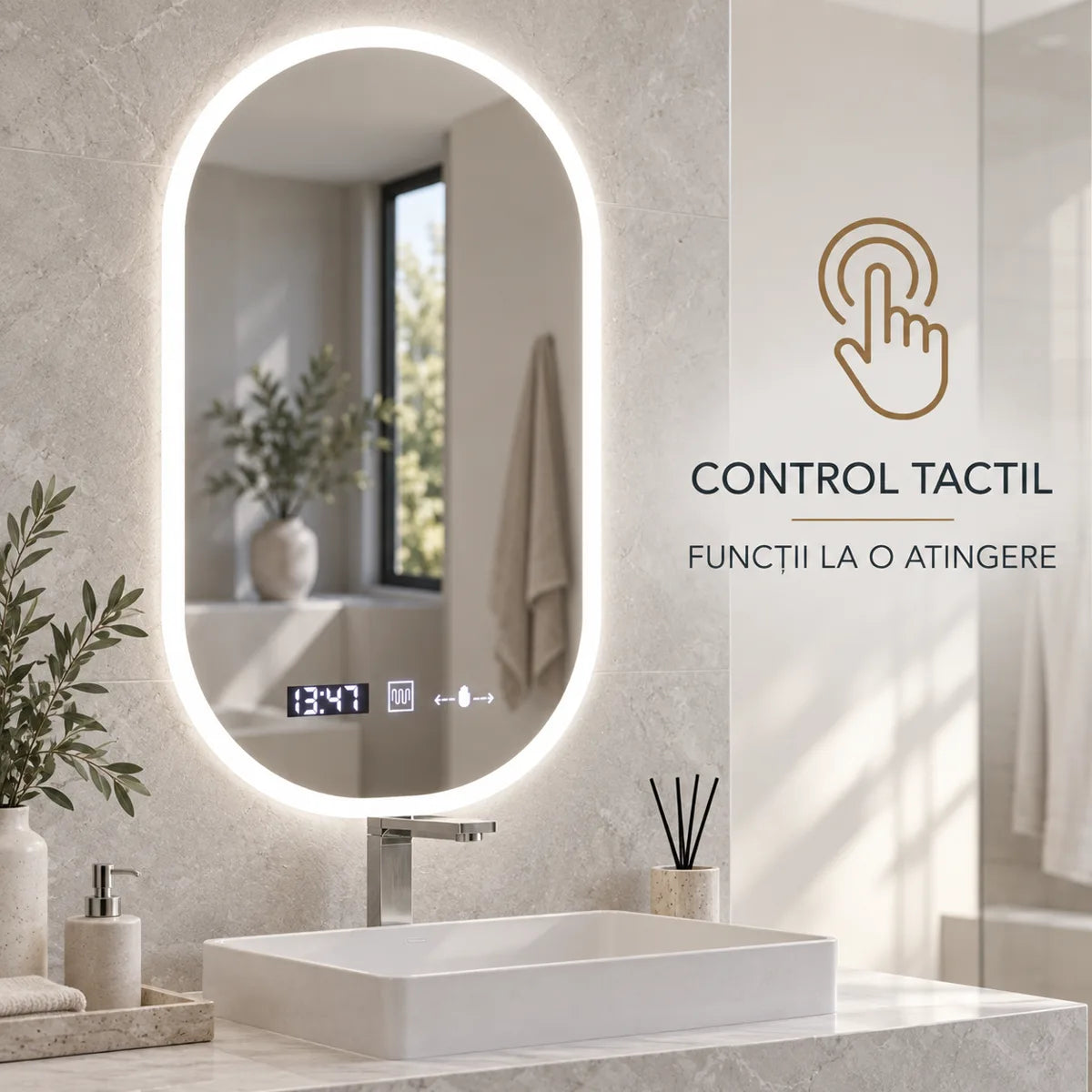 Lucia Senzor - control tactil