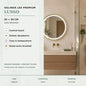 Oglinda LED LUSSO 50 cm - imagine principala