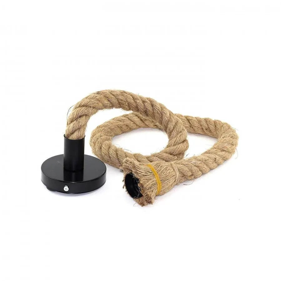 Lustra Vintage Harper, 1xE27, Rustic Barn, Sfoara si Metal, 92cm