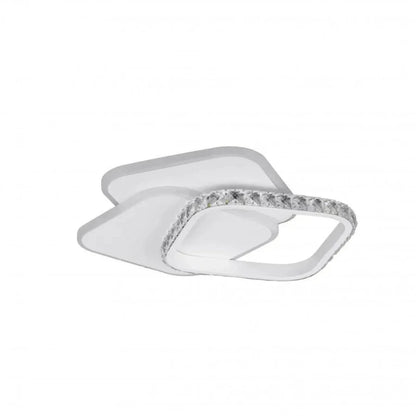 Lustra LED ANASTASIA, 17W, lumina Rece/Calda/Neutra, Alb