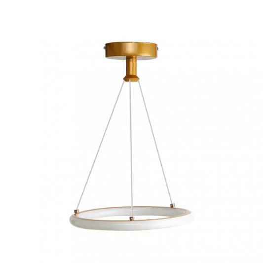 Lustra LED Anina, 24W, Lumina Rece/Calda/Neutra, Auriu