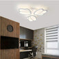 Lustra LED cu telecomanda TULIP, 47W, 3 Petale, lumina Rece/Calda/Neutra, Dimabila, Alb – lustră LED, culoare albă, cu t