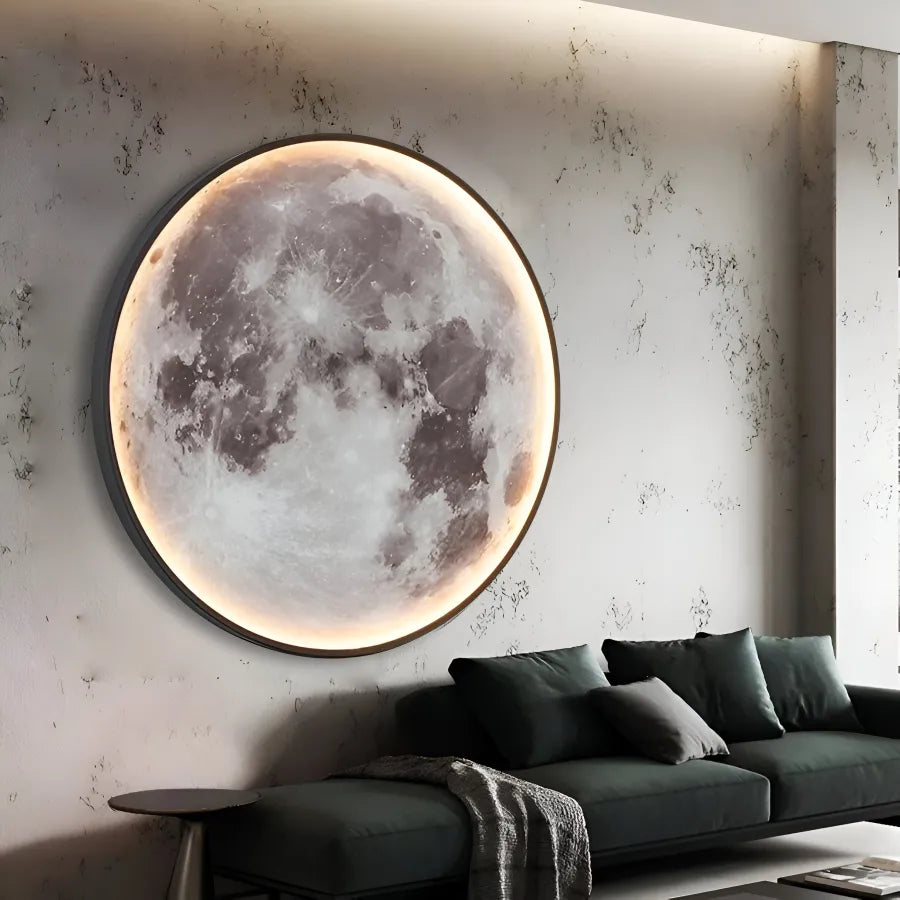 Aplica LED Decorativa Luna 68W Diametru 120CM 3000/4000/6000K – aplică LED, 120 cm – RegalStore, iluminat interior