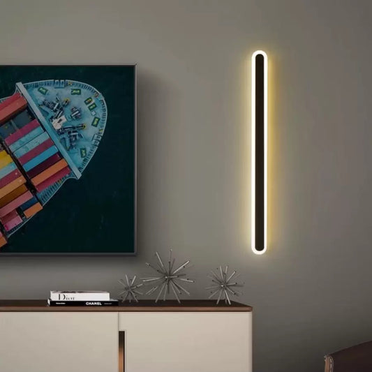 Aplica LED Callen 28W Negru – aplică LED, culoare neagră – RegalStore, iluminat interior