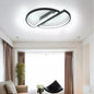 Lustra LED VECTOR Arcus, Semicercuri, 35W, Metalic, Dimabila, Lumina Rece/Calda/Neutra, Negru, Design Minimal