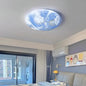 Lustra LED EARTH, 39W, Diametru 35cm, lumina Rece/Calda/Neutra, Albastru
