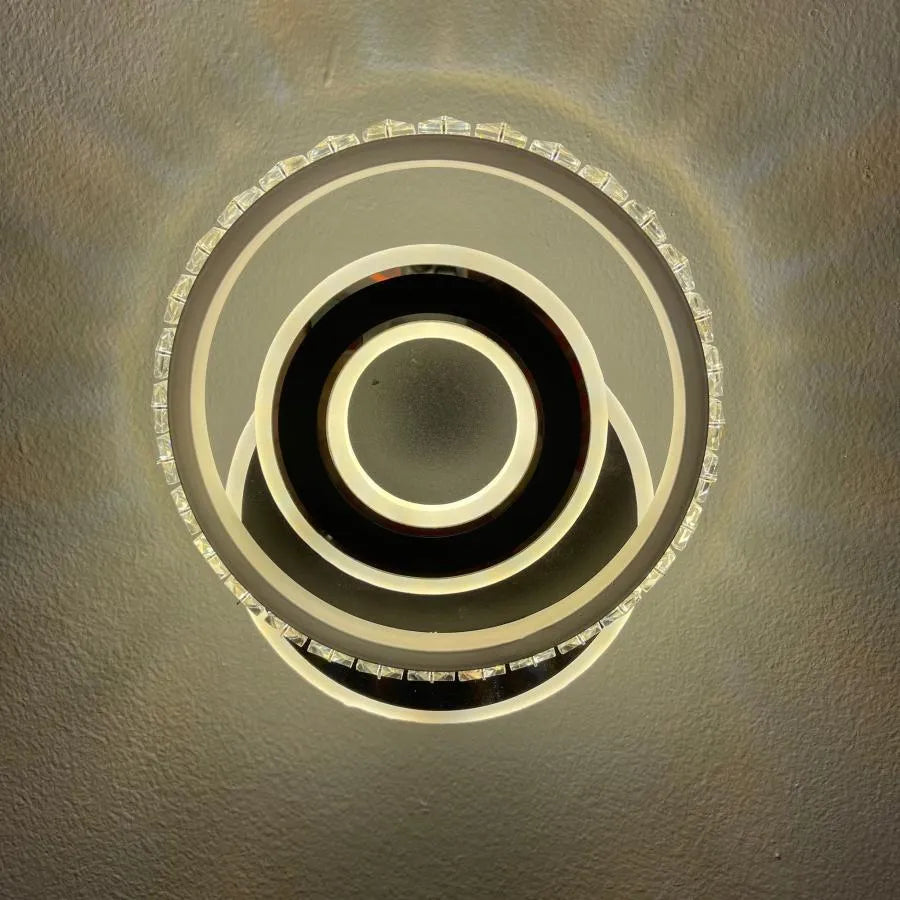 Aplica LED Cristal Inara 40W Negru