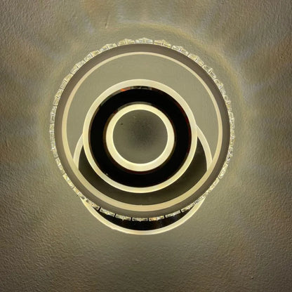 Aplica LED Cristal Inara 40W Negru