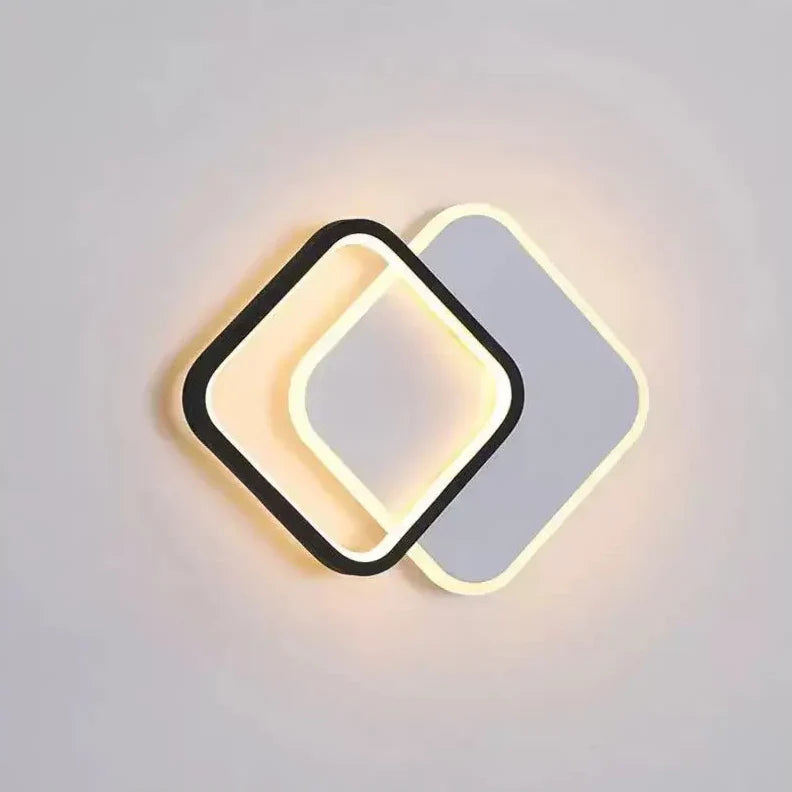 Lustra LED Marcelo 24W Lumina Rece/Calda/Neutra Alb Negru