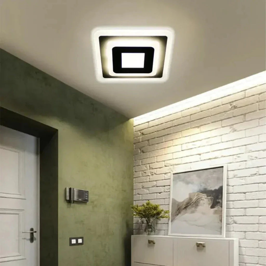 Lustra LED MORNIKA, 14W, lumina Neutra, Alb