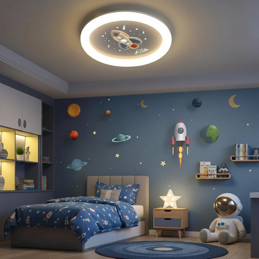 Lustra LED Rocket Alba 75W