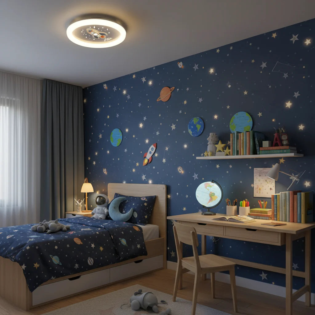 Lustra LED Rocket Alba 75W