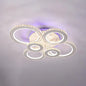 Lustra LED Shayma cu Telecomanda, 238W, Alb, RGB