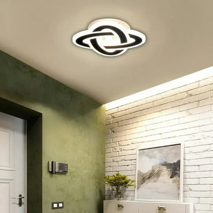 Lustra LED SOPHIE, 53W, lumina Rece/Calda/Neutra, Negru