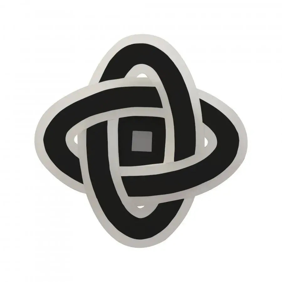 Lustra LED SOPHIE, 53W, lumina Rece/Calda/Neutra, Negru