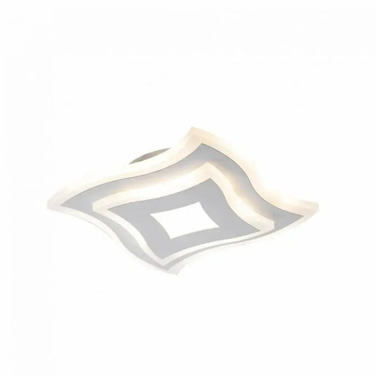 Lustra LED MORNIKA, 12W, lumina Rece/Calda/Neutra, Alb