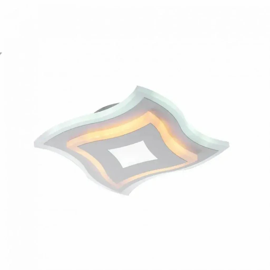 Lustra LED MORNIKA, 12W, lumina Rece/Calda/Neutra, Alb