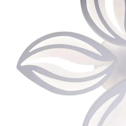 Lustra LED cu telecomanda ORCHID, 65W, 5 Petale, lumina Rece/Calda/Neutra, Dimabila, Alb – lustră LED, culoare albă, cu