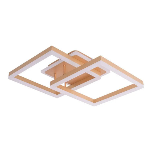 Lustra LED cu Telecomanda Arwen 142W Dimabila Auriu