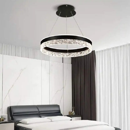 Lustra LED cu Telecomanda Brinda 124W Negru